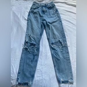 Zara Light Blue Denim Jeans - Size 0